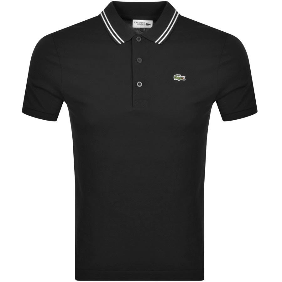 Alternative Image for ProductLacoste Sport Short Sleeved Polo T Shirt Black1